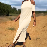 Robe Mode Décontractée Dénudée Slim