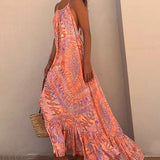 Robe nuisette avec imprimé
