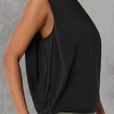 Gilet Sans Manches Col Rond Sport