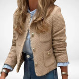 Ariane | Veste de mi-saison avec poches à rabat pour femme