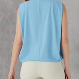 Gilet Sans Manches Col Rond Sport