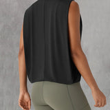Gilet Sans Manches Col Rond Sport