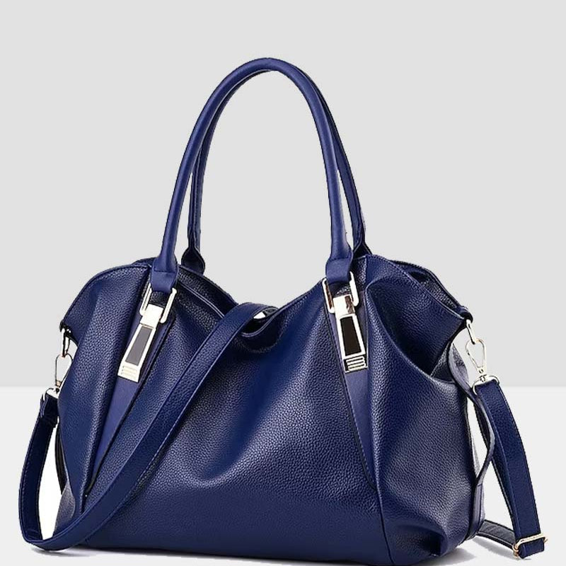 Le sac à main en cuir souple de grande capacité pour femmes