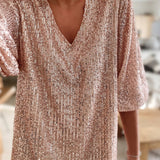 Robe de fête à col