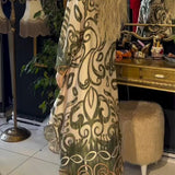 Robe imprimée ample et élégante