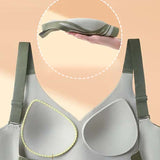Soutien-gorge push-up sans armatures liftant anti-relâchement