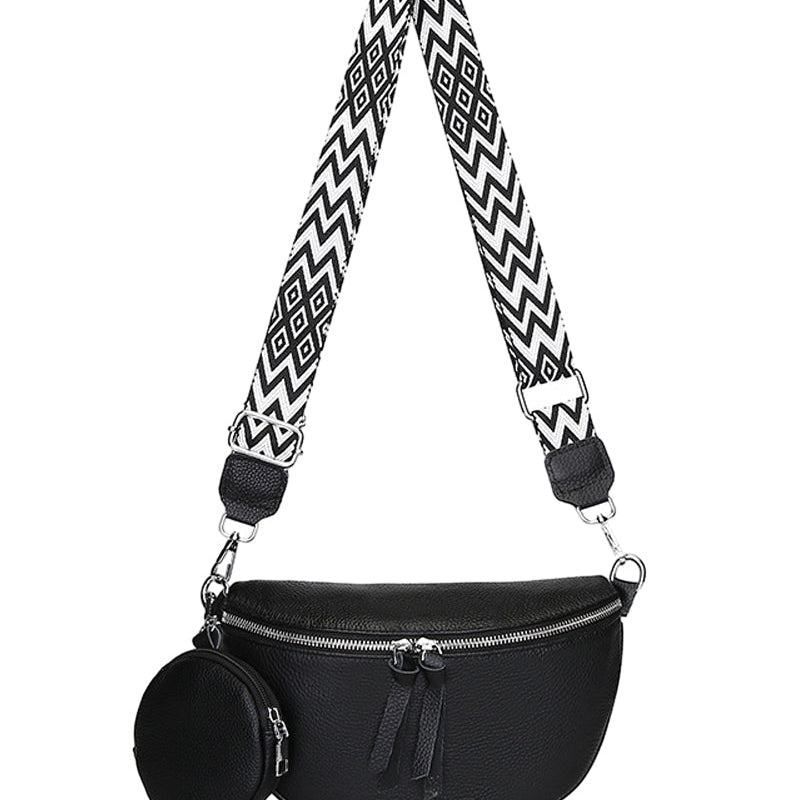 Sac à bandoulière en cuir pour femme