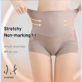 Sous-Vêtements Soyeux Haute Taille Galbant