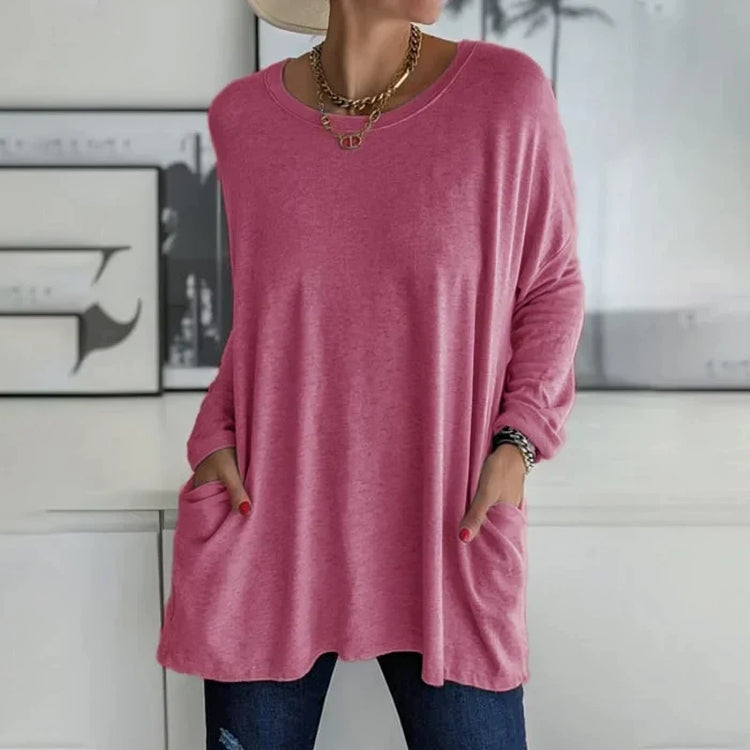 Thais | Tunique oversize à poches pour femme