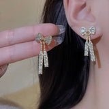 Boucles d’Oreilles Papillon Scintillant