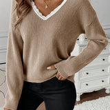 Pull Manches Longues Nœud Dans Le Dos