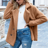 Vicky | Manteau en peluche décontracté au look élégant pour femme