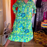 Robes avec coupe ample, imprimés et poches
