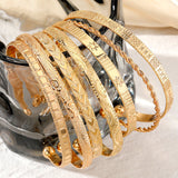 Bracelet étoile à six branches lot de 7 pièces