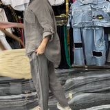 Costume Col Montant Poche Décontracté