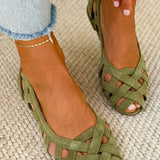 Sandales d'été en tricot