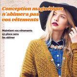 Pinces à vêtements magnétiques multifonctions