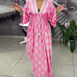 Robe Ample Imprimé Vacances Taille Maxi