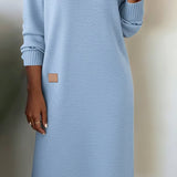 Robe Pull Col En V Élégante