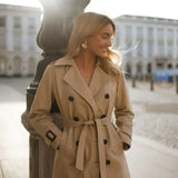 Seraphinae | Trench-coat long et élégant pour femme