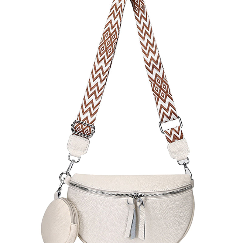 Sac à bandoulière en cuir pour femme