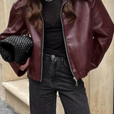 Esme | Veste rouge vintage pour femme