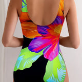 Maillot De Bain Confortable Imprimé Une-Pièce