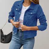 Lucinda | Chemise Décontractée à Manches Longues avec Col Simple pour Femme
