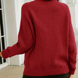 Pull Boutonné À Col Rond
