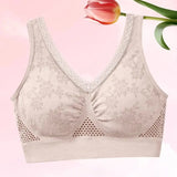 Soutien-Gorge Gainant En Coton Pur Confortable Et Sans Boutons