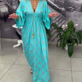 Robe Ample Imprimé Vacances Taille Maxi