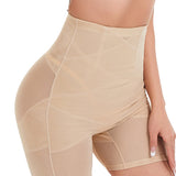 Pantalon Sculptant Avec Empiècements En Mesh Croisés