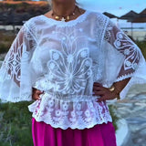 Blouse Unie Tendance