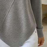 Pull Col Cheminée Asymétrique