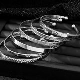 Bracelet étoile à six branches lot de 7 pièces