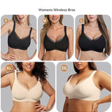 Soutien-Gorge Sans Armature Pour Femme En V Mesh – Bralette Confortable Et Offrant Un Bon Maintien
