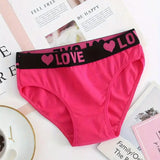 Culotte Imprimé Cœur Taille Basse