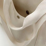 Sac en toile de grande capacité avec doubles poignées