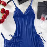 Lingerie Sexy Profond Décolleté En V