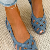Sandales d'été en tricot