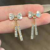 Boucles d’Oreilles Papillon Scintillant