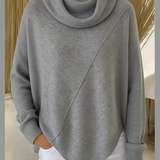 Pull Col Cheminée Asymétrique