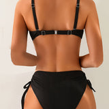 Bikini Deux Pièces Dos Nu Pour La Plage