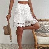 Shorts Mode Crochet Uni