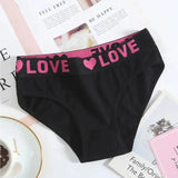 Culotte Imprimé Cœur Taille Basse