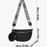 Sac à bandoulière en cuir pour femme
