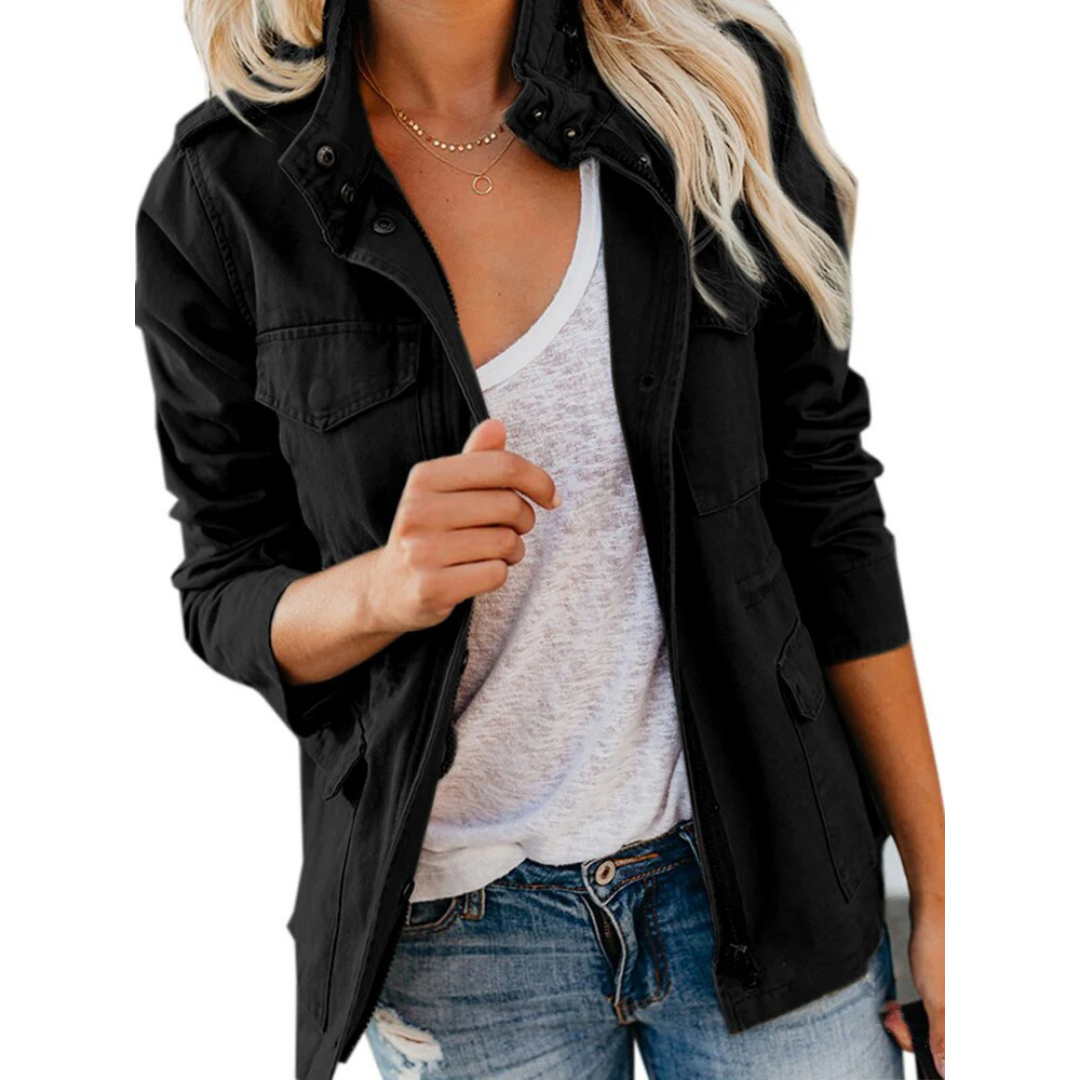 Myra | Veste zippée contemporaine pour femme