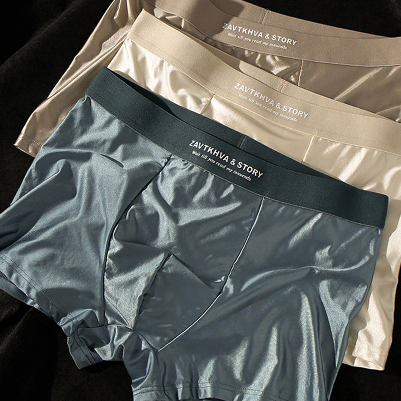 Luxe Soie Glacée Boxer Homme