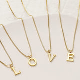 Collier à 26 lettres anglaises à la mode et exquis