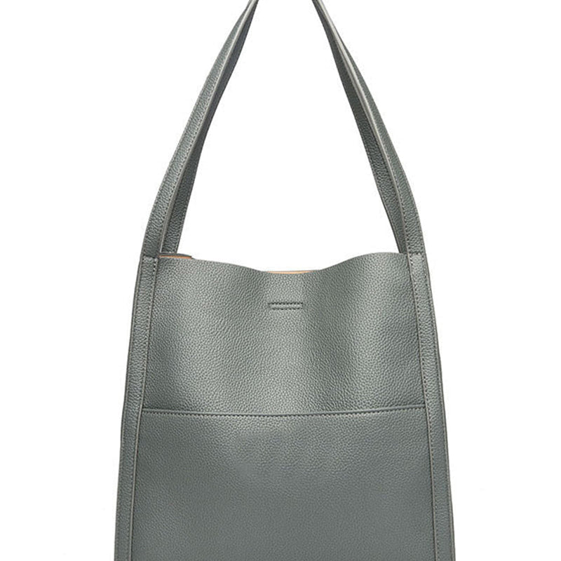 Sac à bandoulière simple de couleur unie